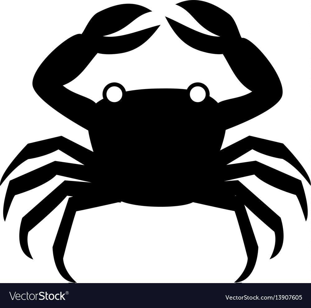 Crab Clip Art Logo - Crab Silhouette Clip Art - jobavie.info
