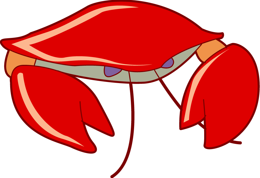 Crab Clip Art Logo - Download Seafood Clip Art ~ Free Clipart of Fish: Bass, Shrimp ...