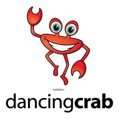 Crab Clip Art Logo - Dancing Crab. Logo Design Gallery Inspiration