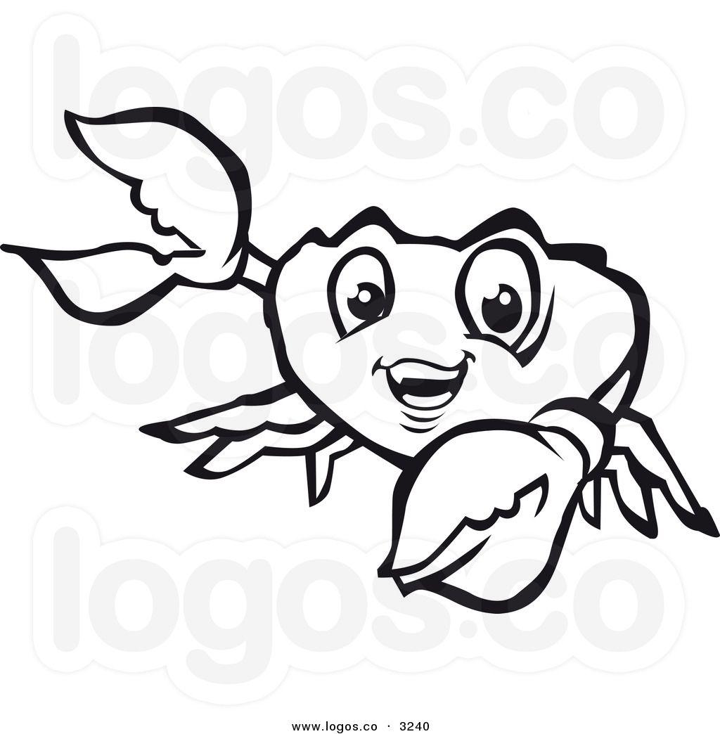 Crab Clip Art Logo - Crab Clipart Black And White | Clipart Panda - Free Clipart Images