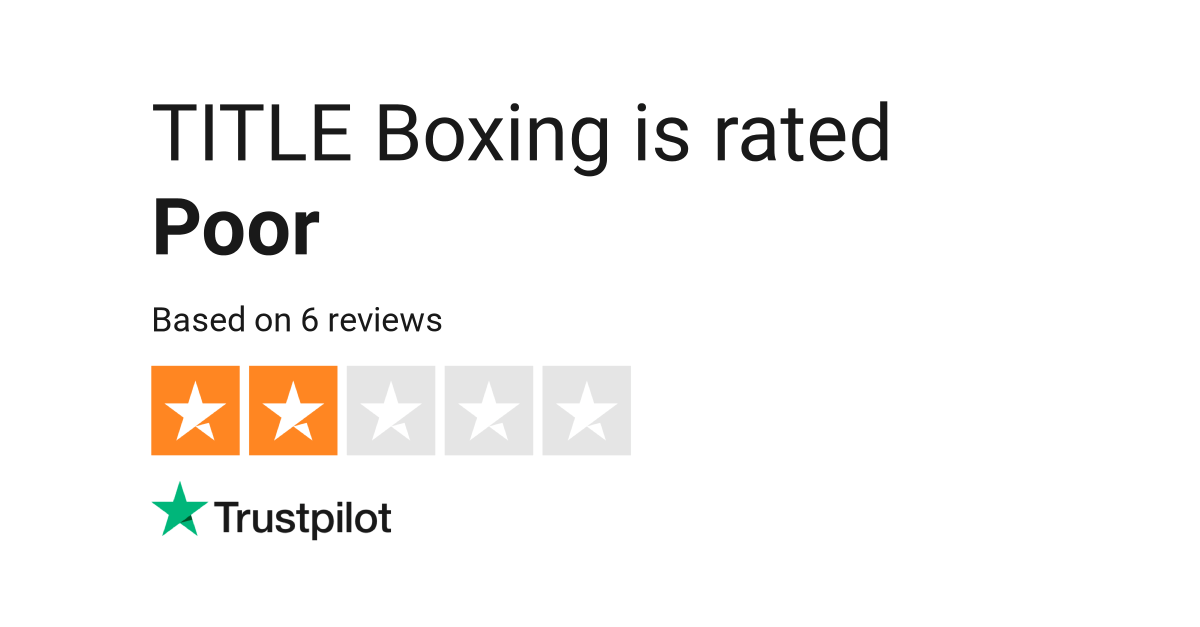 Title Boxing Logo - TITLE Boxing Reviews | Read Customer Service Reviews of www ...