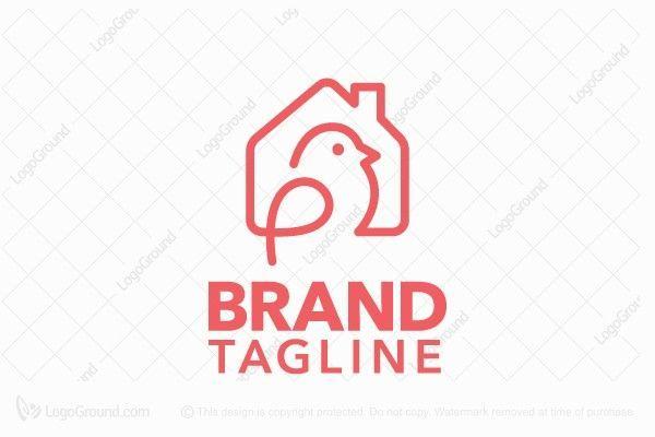 Bird House Logo - Logo: Bird House Logo bird small small bird robin home