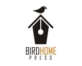 Bird House Logo - BIRD HOME PRESS Designed by Shtef Sokolovich | BrandCrowd