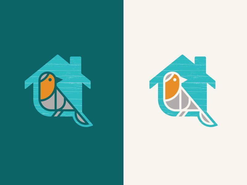 Bird House Logo - Unused Bird + House Logo by Peter Hershey | Dribbble | Dribbble