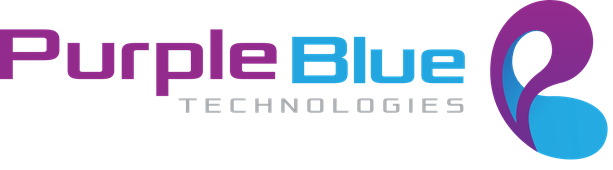 Purple and Blue Logo - Home. Purple Blue Technologies