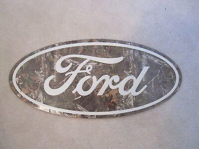 Camo Ford Logo - FORD LOGO OVAL Realtree Camo T Shirt AMERICAN MUSCLE $11.99