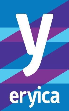 Purple and Blue Logo - European Youth Information and Counseling Agency