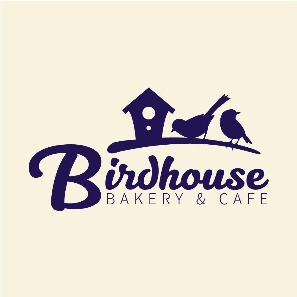 Bird House Logo - Birdhouse Bakery & Cafe Design Concept & Branding