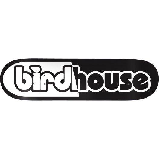 Bird House Logo - Birdhouse - Logo White/Black 8.25