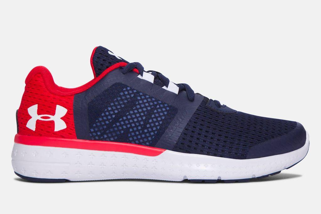 Red and Blue Shoes Logo - The 10 Best Red, White and Blue Sneakers for Independence Day
