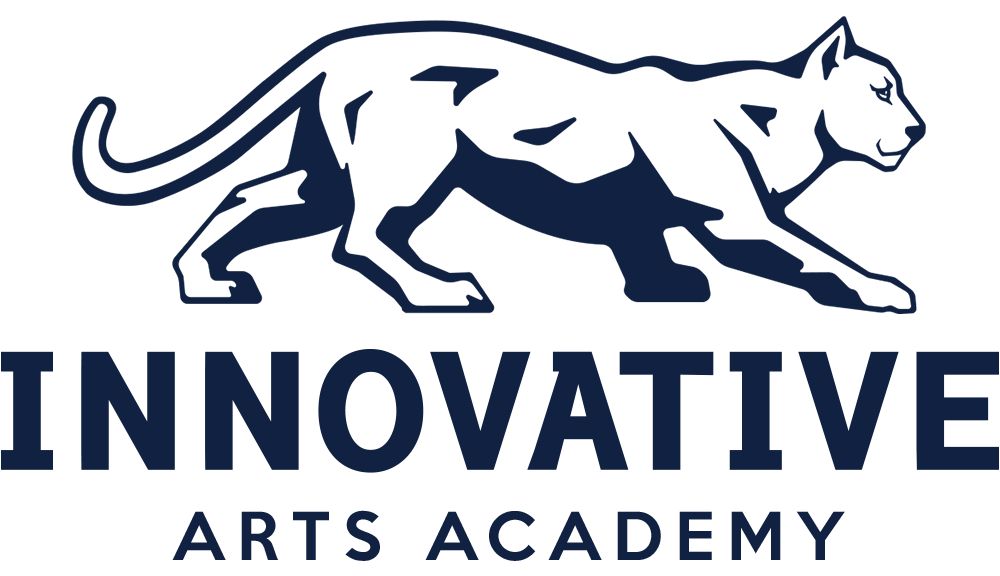 Dark Blue Cougar Logo - Brand - Innovative Arts Academy