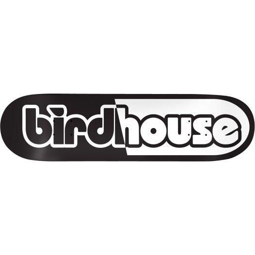 Bird House Logo - Birdhouse Black White 8.0 Skateboard Deck