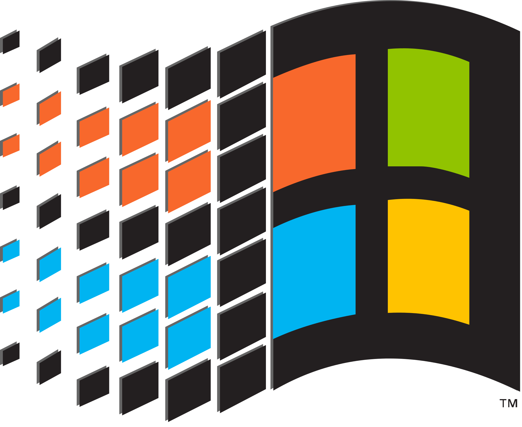 Windows 96 Logo - g/ Thread
