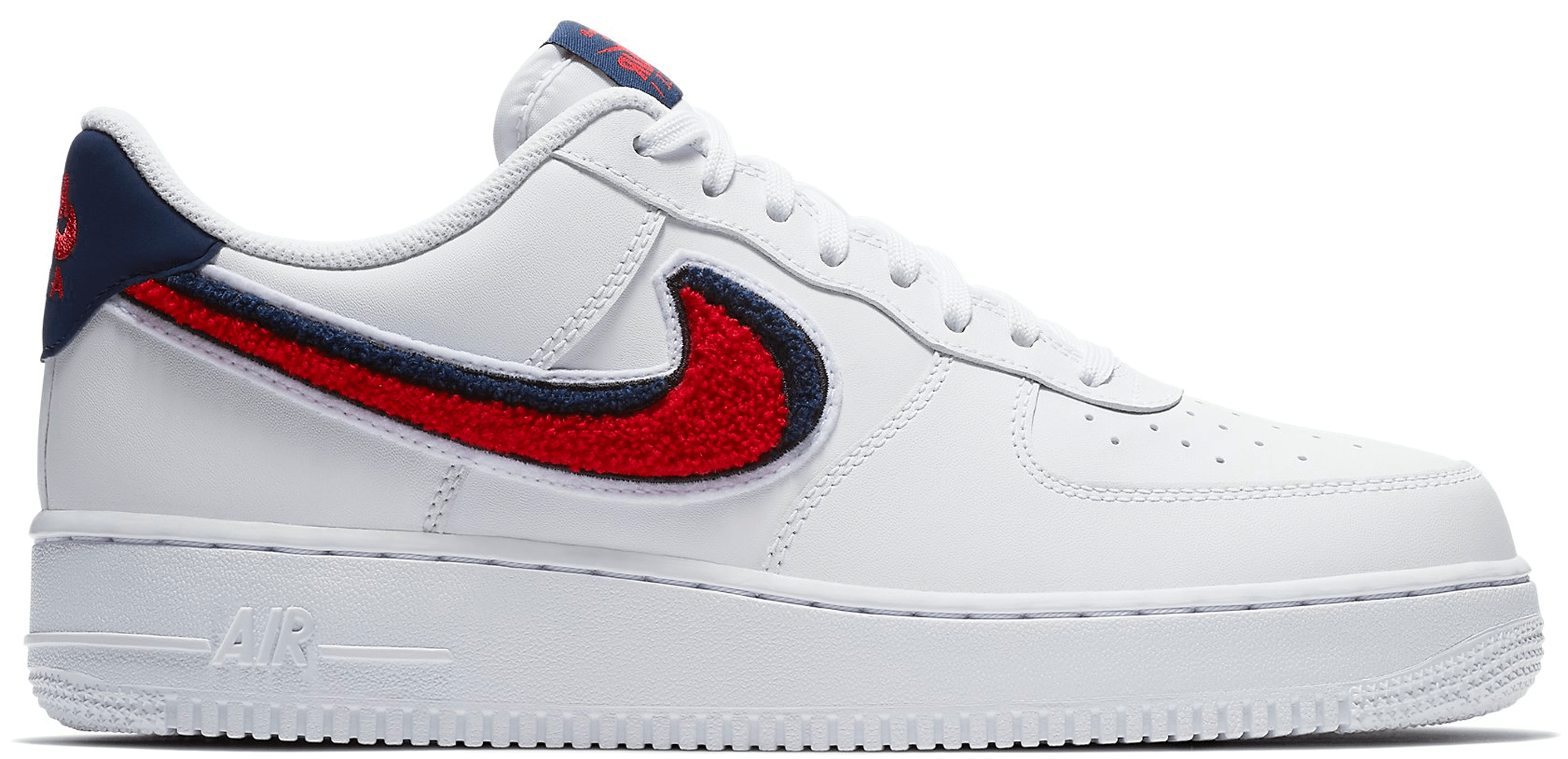 Red and Blue Shoes Logo - White And Red High Top Nike Shoes