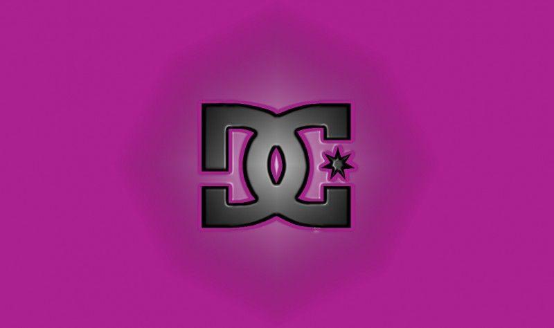 Pink DC Logo - 800x474px Dc Shoe Logo Wallpaper