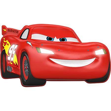 Disney Cars Lightning McQueen Logo - Disney Cars Lightning McQueen 3D Wall Light: Amazon.co.uk: Kitchen