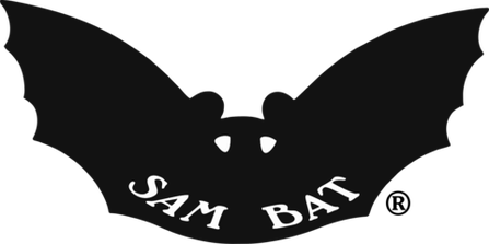 Baseball Bats with Bat Logo - Sam Bat