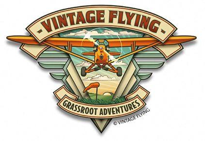 Vintage Aviation Logo - Vintage Flying