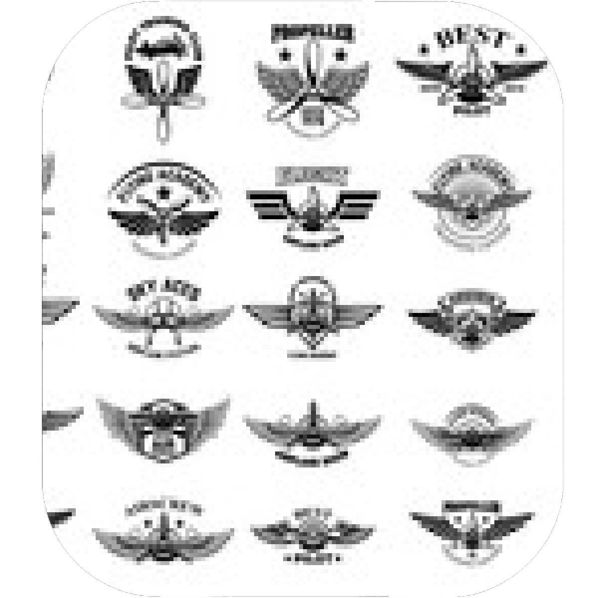 Vintage Aviation Logo - Designs – Mein Mousepad Design – Mousepad selbst designen