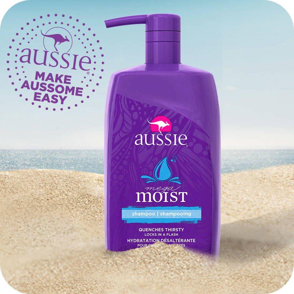 Aussie Shampoo Logo - Aussie Mega Moist Shampoo 29.2 fl oz with Pump