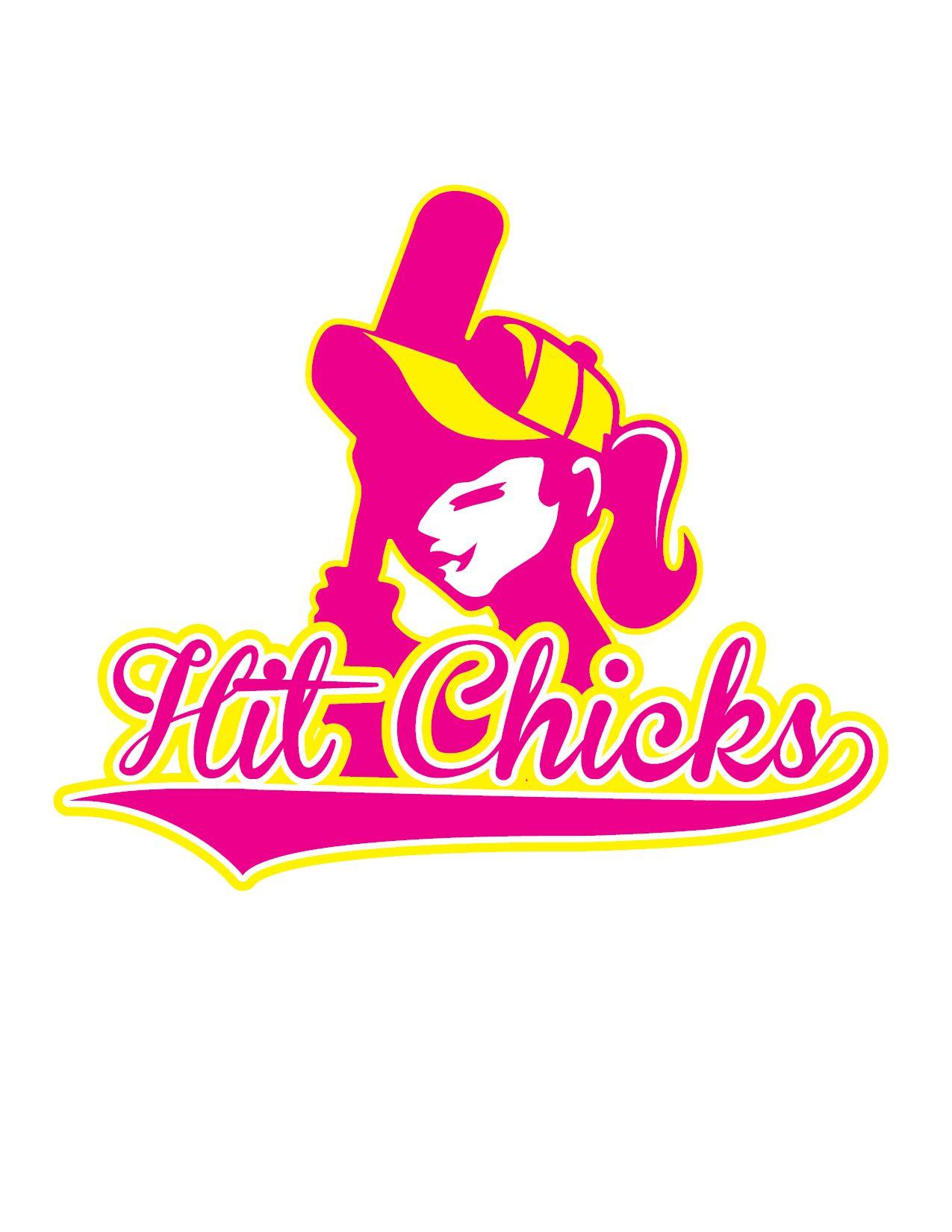Softball Hit Logo - Hit Chicks Logo – thsgraphicarts