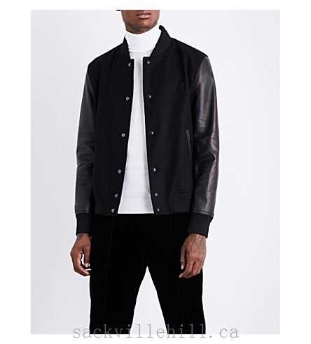 Bally Clothing Logo - Buy BALLY Clothing - Patch pocket leather biker jacket ...