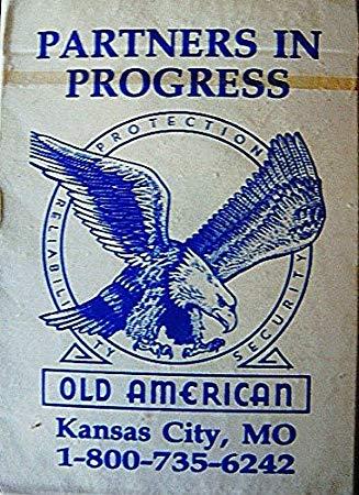 New American Eagle Logo - Rare Vintage PARTNERS in PROGRESS Old American Eagle