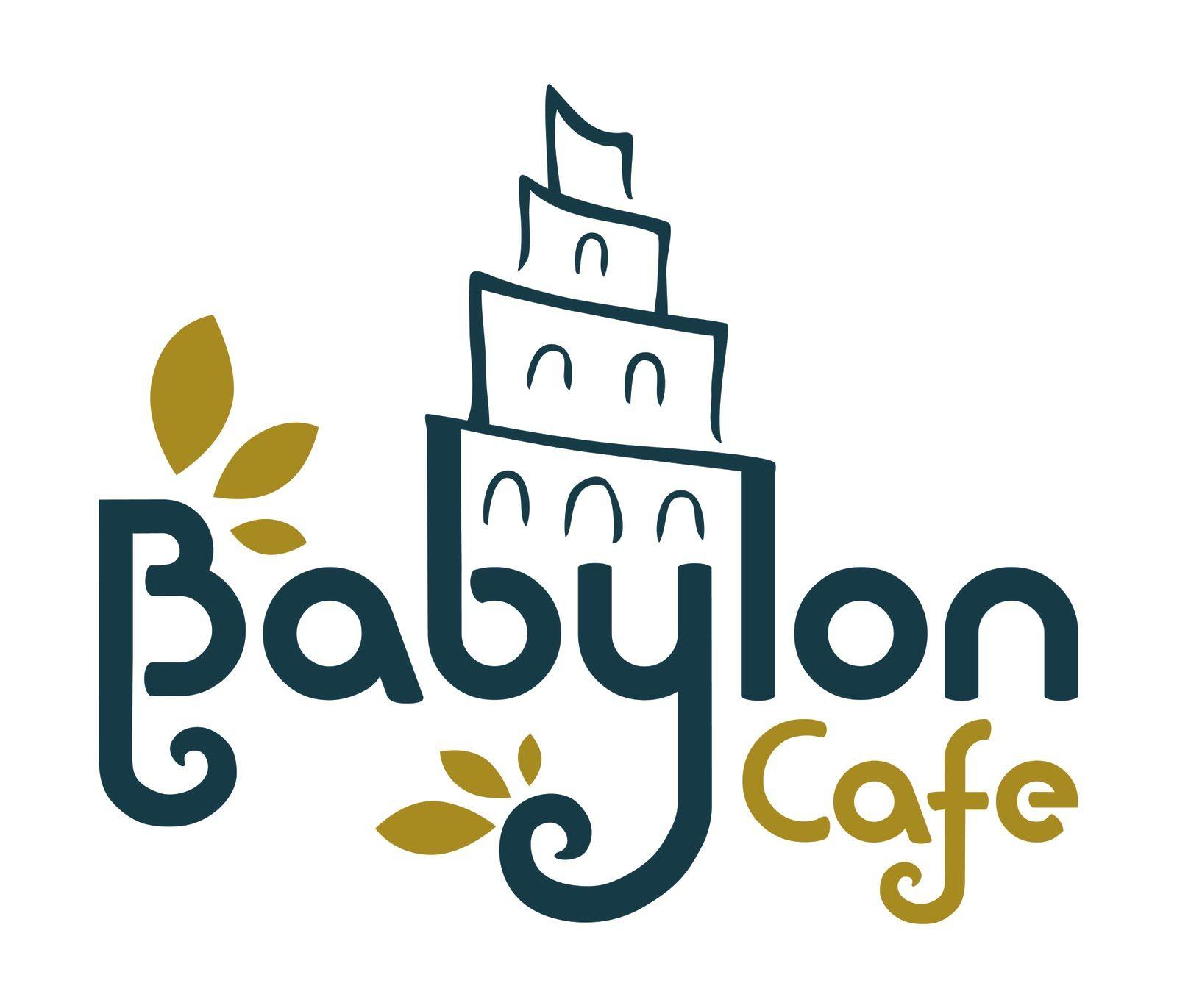 Top Cafe Logo - Beehawkstudio Blog: Babylon Cafe Logo