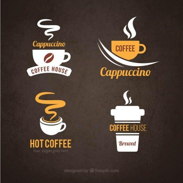 Top Cafe Logo - Coffee logos Vector