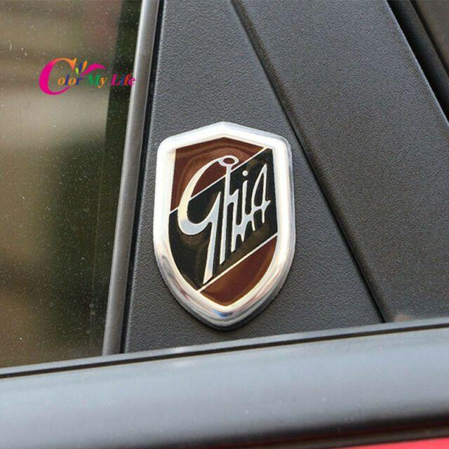 M Shield Logo - Car Sticker Emblems Ghia Side Shield Logo Marked Stickers for Ford ...