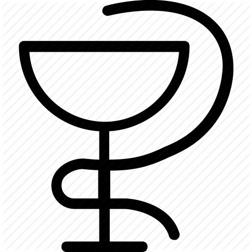 Pharmacy Symbol Logo - Caduceus, medical logo, medical sign, pharmacy, symbol of hermes icon