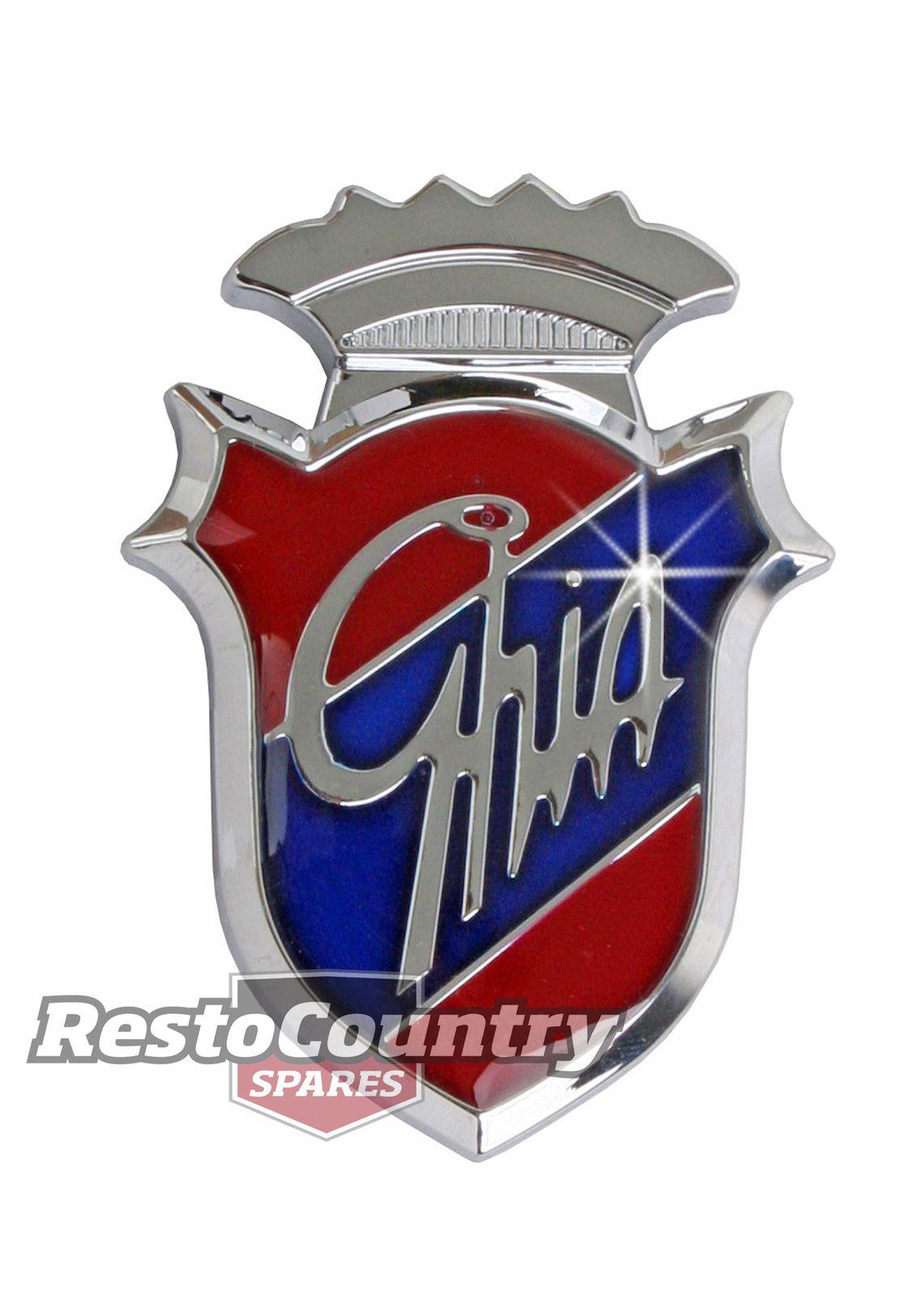 Ford Shield Logo - Suit Ford 'GHIA' Guard or Boot Badge Large 55mm XD XE XF emblem