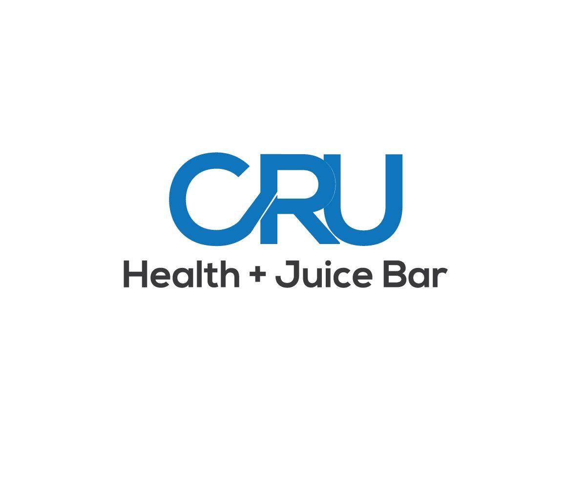 Top Cafe Logo - Modern, Masculine, Cafe Logo Design for CRU Health + Juice Bar by ...