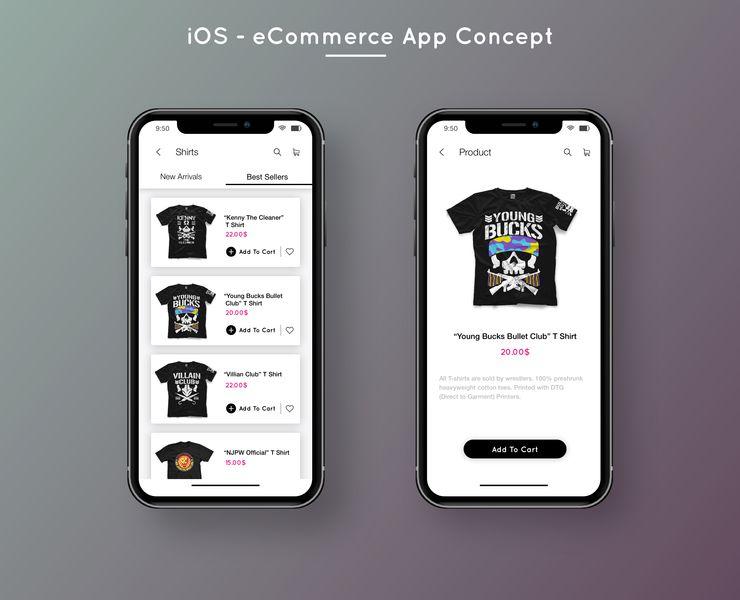 iPhone Web Logo - iOS - eCommerce App Concept by Will Morrissey | Dribbble | Dribbble
