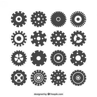 Black and White Gear Logo - Gear Vectors, Photos and PSD files | Free Download