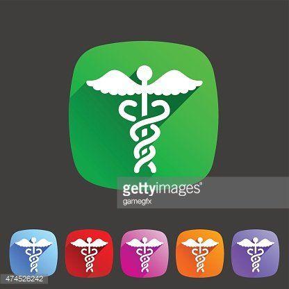 Pharmacy Symbol Logo - Health Medicine Pharmacy Icon Badge Flat Symbol Logo stock vectors ...