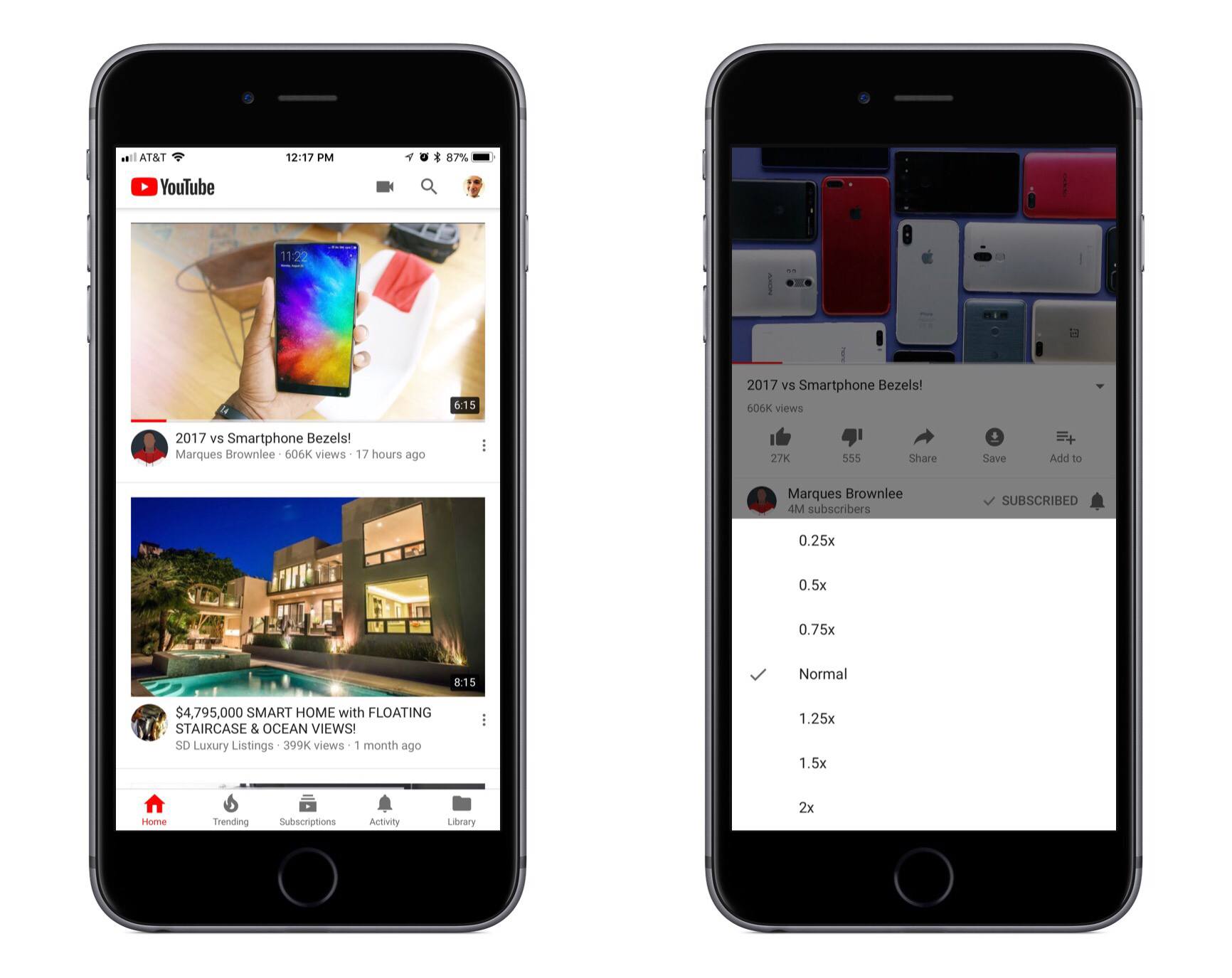 iPhone Web Logo - YouTube Revamps Logo, Adds Dark Mode for Web, Playback Speed ...