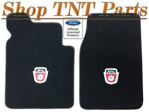 Ford Shield Logo - Ford F 100 Floor Mats W/ Embroidered Lightning Shield Logo 1953 1956