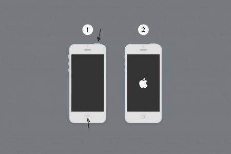 iPhone Web Logo - How to Force Start or Reboot Any iPhone | Web Designing