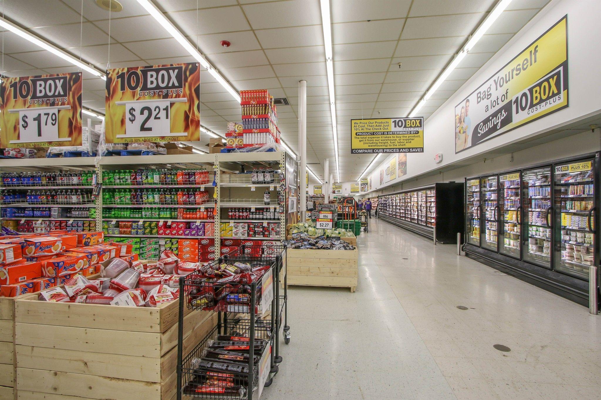 10 Box Grocery Store Logo - CBRE, Inc. N Lynn riggs Blvd, Freestanding, Claremore, OK