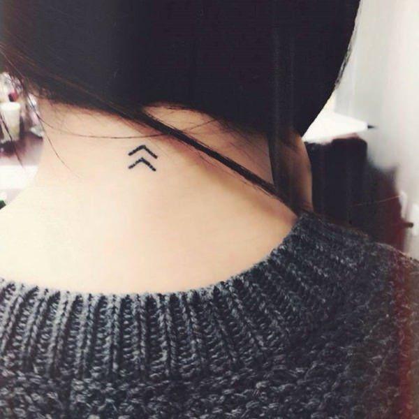 Two Arrows Pointing Up Logo - Striking Arrow Tattoos that'll Target Your Style