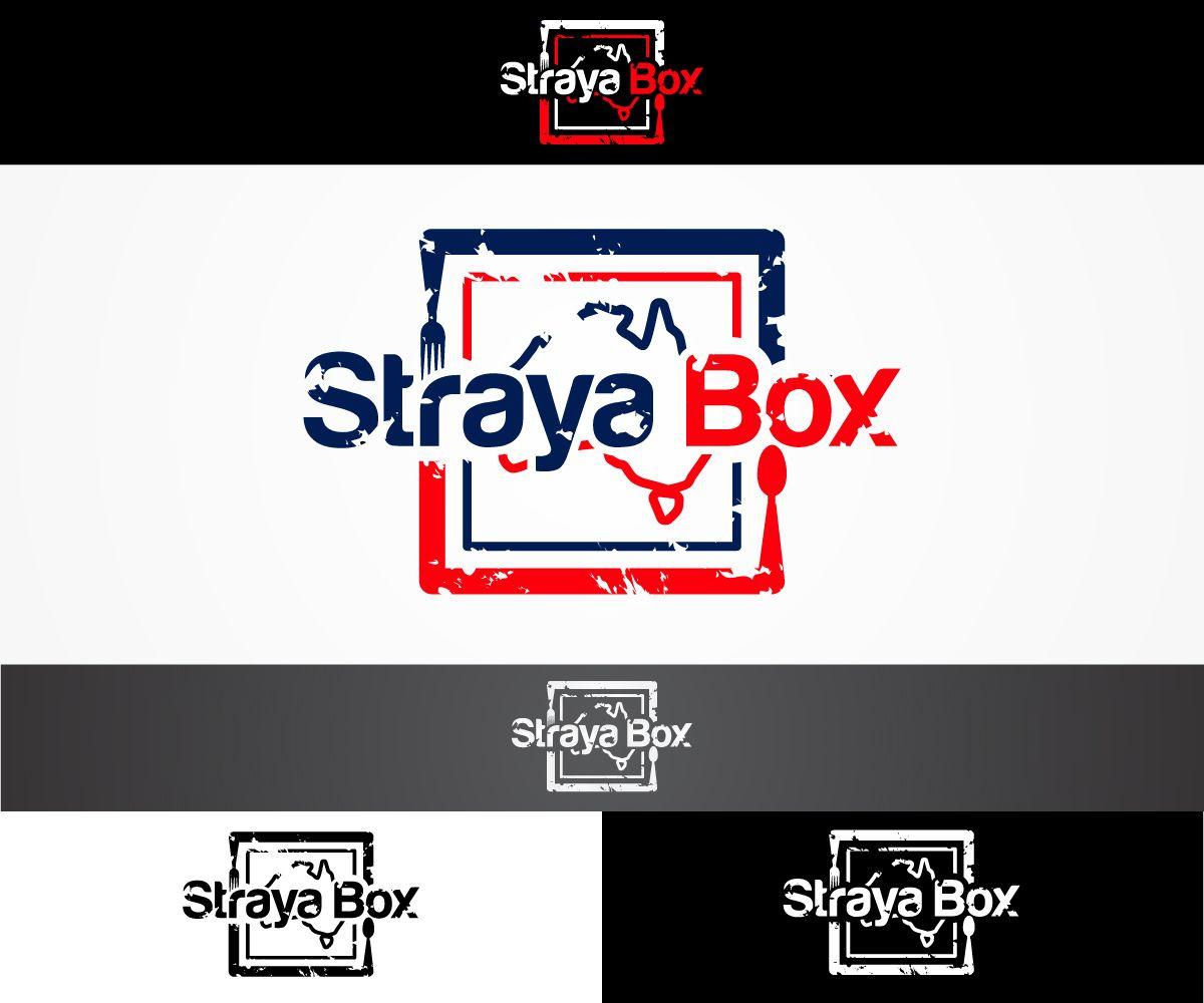 10 Box Grocery Store Logo - Elegant, Playful, Food Store Logo Design for Straya Box