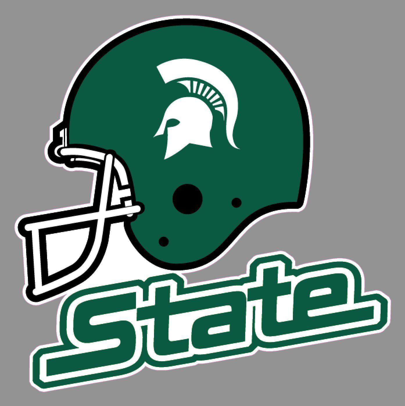 Windows 96 Logo - Michigan State University Spartans Helmet Banner. 6