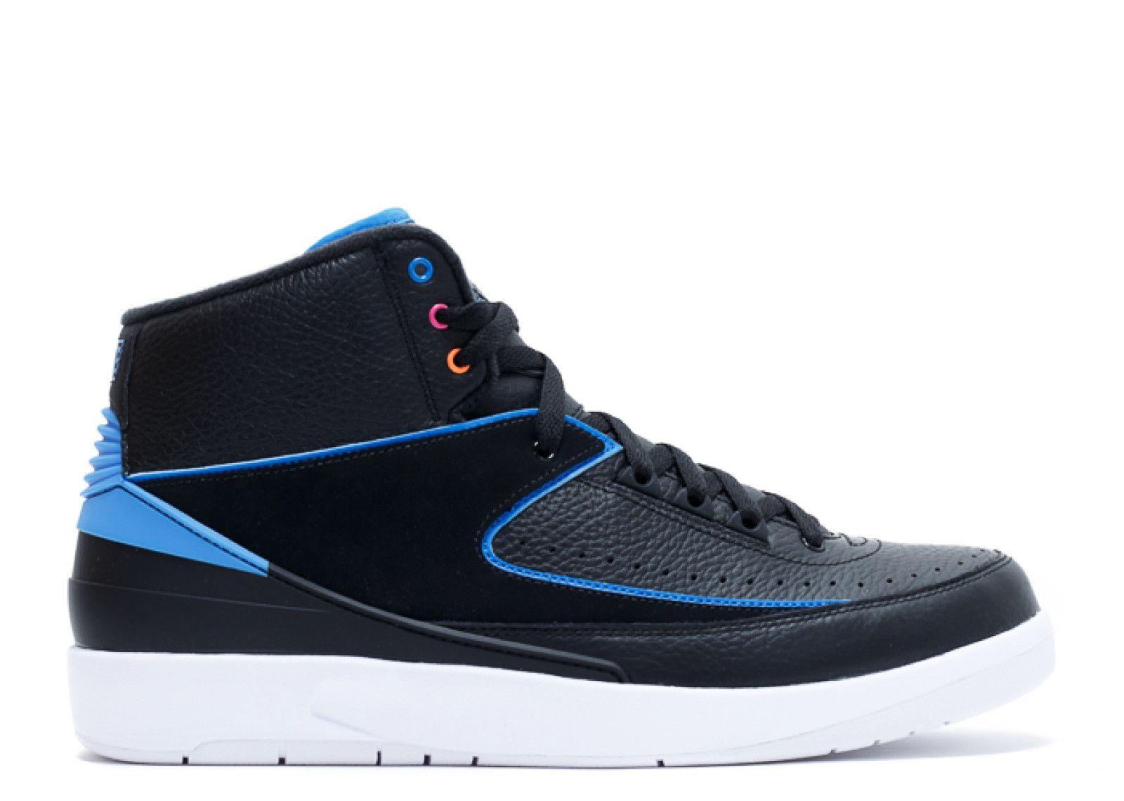 Blue and Black Jordan Logo - Air Jordan 2 Retro 
