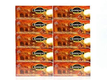 10 Box Grocery Store Logo - Amazon.com : 10 Box Gano Excel Cafe Mocha Instant Coffee + 20 Zrii ...