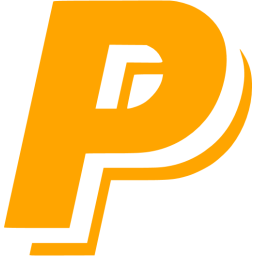 Transparent PayPal Logo - Orange paypal icon - Free orange site logo icons