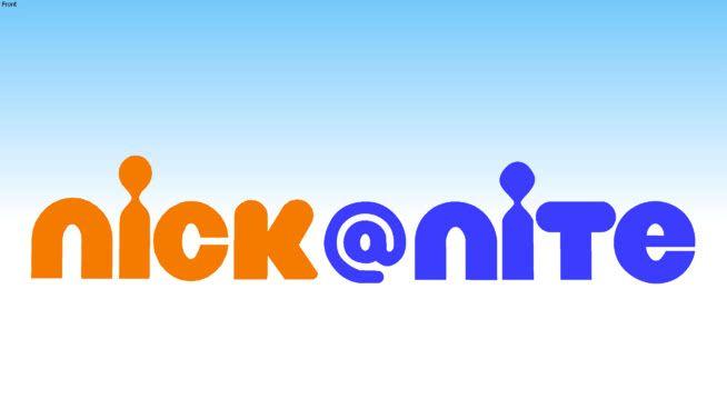 Nick at Nite Logo - 2009 Nick@Nite Logo | 3D Warehouse