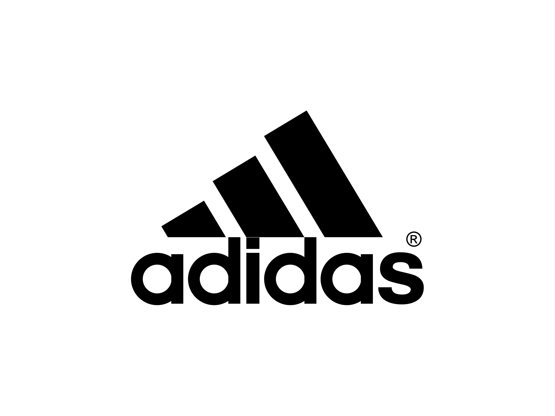 White Addidas Logo - Adidas Logo Png Transparent PNG Logos