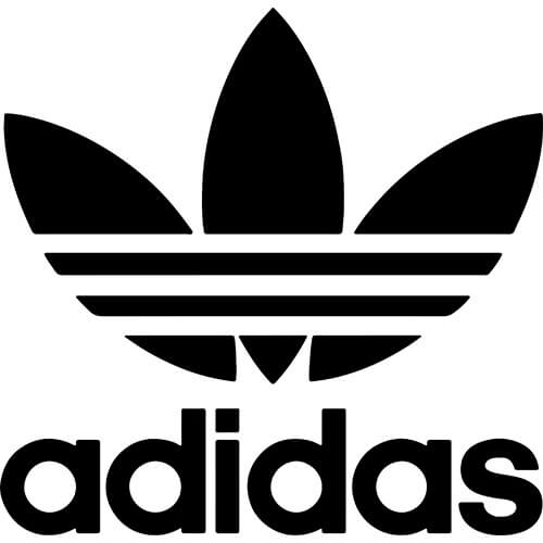 White Addidas Logo - Adidas Logo Decal Sticker LOGO