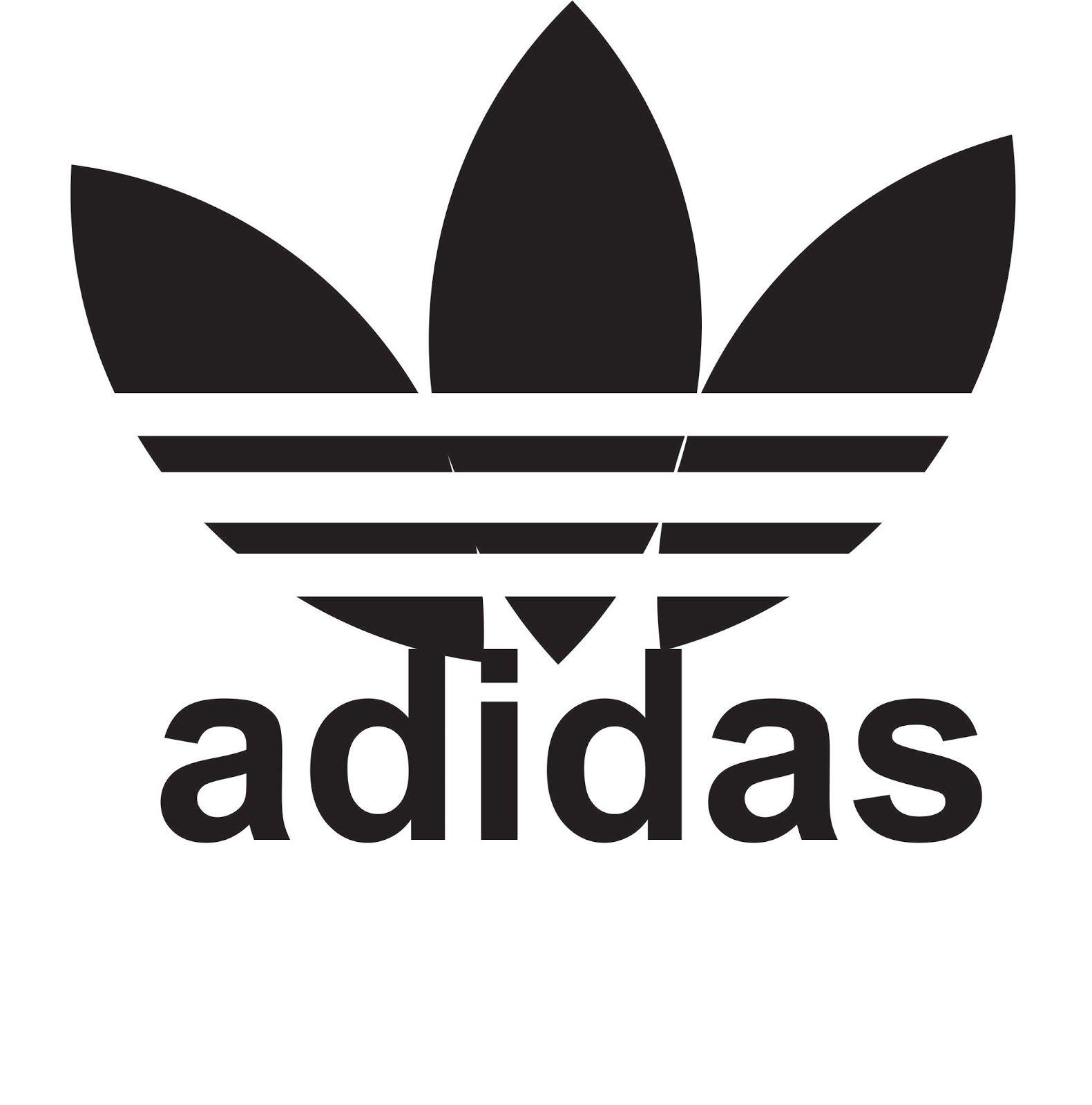 White Addidas Logo - Free Adidas Logo Clipart, Download Free Clip Art, Free Clip Art